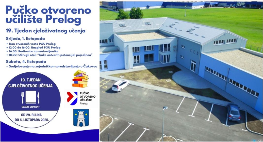 Pučko otvoreno učilište Prelog poziva na radionice, okrugli stol i dan otvorenih vrata Pučko otvoreno učilište Prelog poziva na radionice, okrugli stol i dan otvorenih vrata