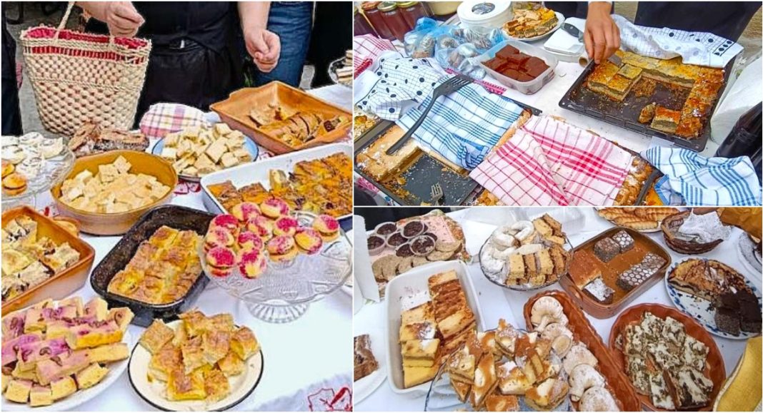 Grabile su, trpale u usta i posudice bez imalo srama, kao da nisu jele tjedan dana! Grabile su, trpale u usta i posudice bez imalo srama, kao da nisu jele tjedan dana!