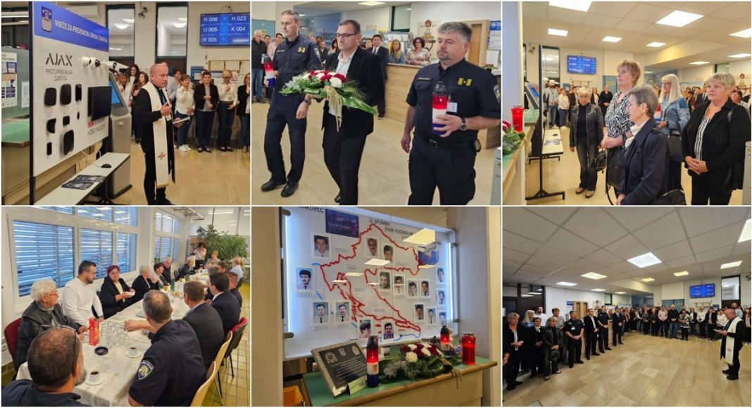 FOTO U Policijskoj upravi međimurskoj odana počast poginulim i nestalim braniteljima i civilnim žrtvama Domovinskog rata FOTO U Policijskoj upravi međimurskoj odana počast poginulim i nestalim braniteljima i civilnim žrtvama Domovinskog rata