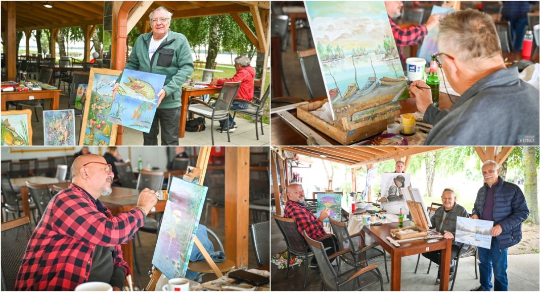 FOTO Likovna kolonija okupila članove LUDM-a Prelog na Marini Prelog FOTO Likovna kolonija okupila članove LUDM-a Prelog na Marini Prelog