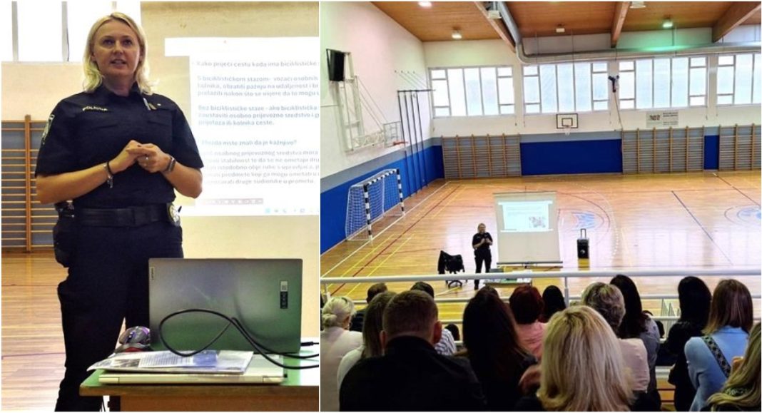 U OŠ Selnica održano predavanje za roditelje na temu sigurnosti djece u prometu U OŠ Selnica održano predavanje za roditelje na temu sigurnosti djece u prometu