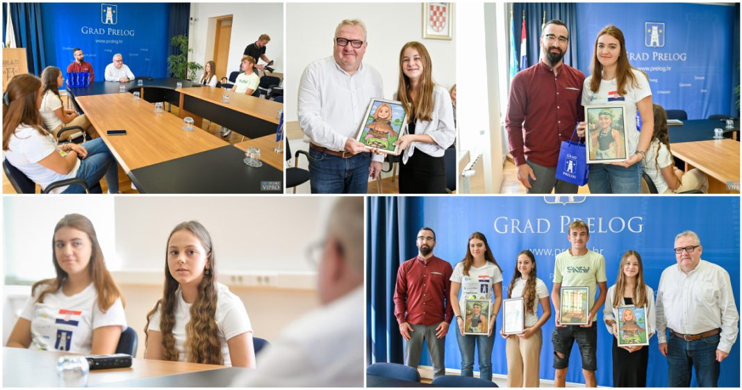 FOTO Gradonačelnik Kolarek ugostio neke od najboljih mladih sportaša Grada Preloga FOTO Gradonačelnik Kolarek ugostio neke od najboljih mladih sportaša Grada Preloga
