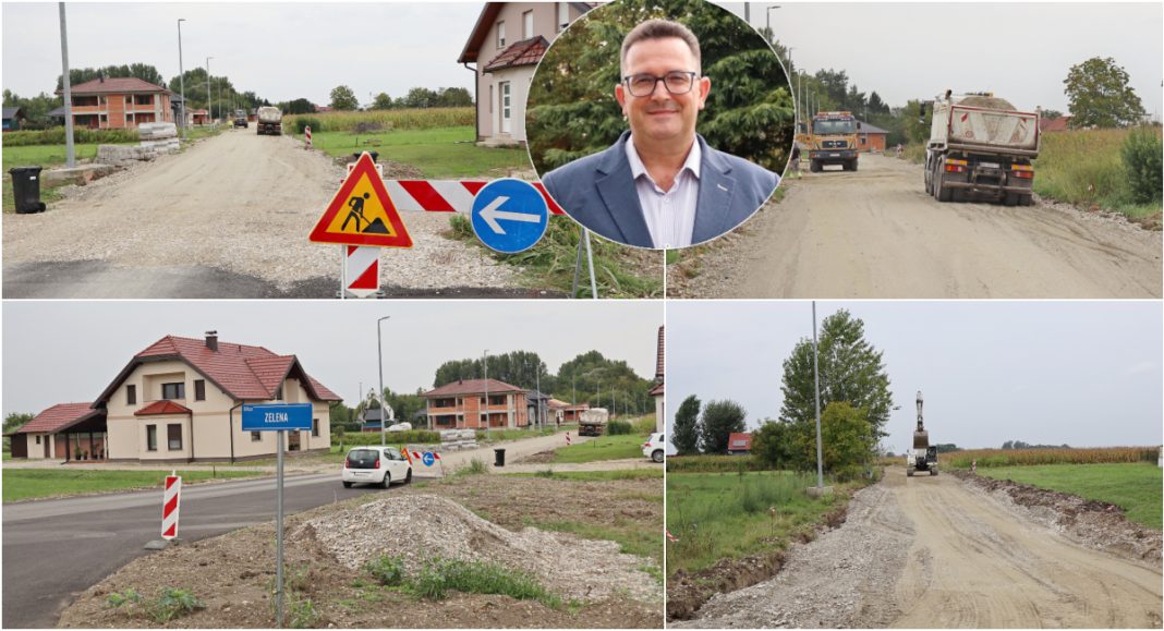 FOTO U tijeku radovi na Zelenoj ulici u Draškovcu, završetak planiran tijekom listopada FOTO U tijeku radovi na Zelenoj ulici u Draškovcu, završetak planiran tijekom listopada