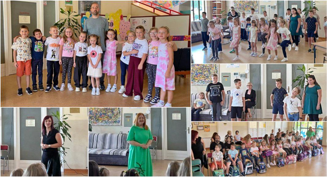 FOTO Prvašići u Osnovnoj školi Sveta Marija dočekani uz pjesmu i preslatke poklone načelnice! FOTO Prvašići u Osnovnoj školi Sveta Marija dočekani uz pjesmu i preslatke poklone načelnice!