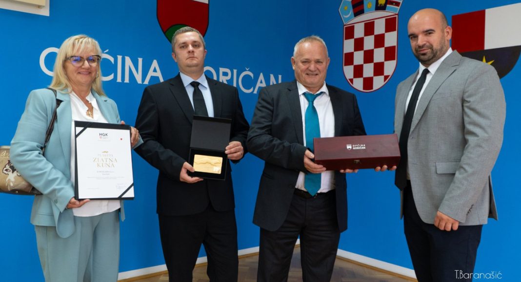 Prijem u Općini Goričan za obitelj Bašnec i tvrtku Euroklima – čestitke načelnika Prijem u Općini Goričan za obitelj Bašnec i tvrtku Euroklima – čestitke načelnika