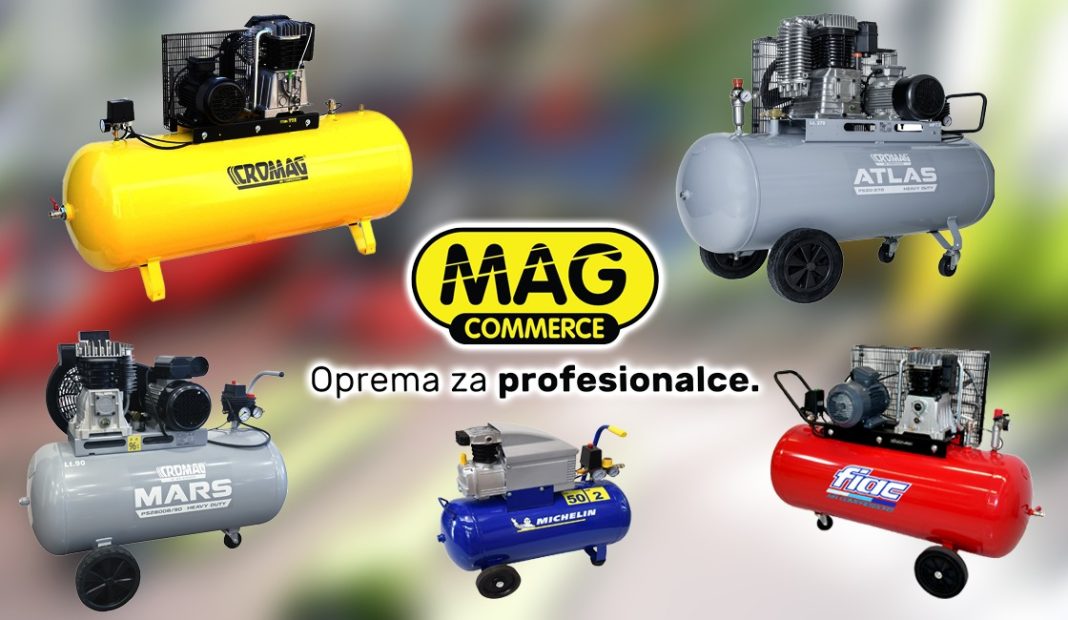 Klipni kompresori MAG-COMMERCE-a: Vjerni pomagači svakog majstora Klipni kompresori MAG-COMMERCE-a: Vjerni pomagači svakog majstora