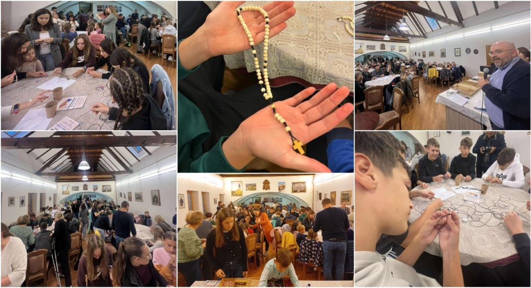 FOTO Djeca i roditelji u Prelogu izrađivali krunice na posebnoj radionici FOTO Djeca i roditelji u Prelogu izrađivali krunice na posebnoj radionici