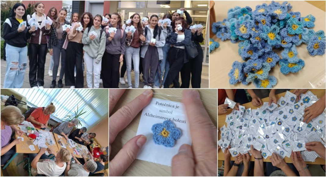 FOTO ETŠ Čakovec i udruga Heklice udružili snage u obilježavanju Svjetskog dana Alzheimerove bolesti FOTO ETŠ Čakovec i udruga Heklice udružili snage u obilježavanju Svjetskog dana Alzheimerove bolesti