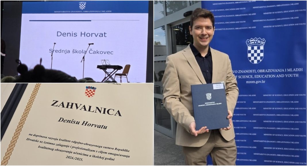 Profesor Denis Horvat među najboljim nastavnicima u Hrvatskoj! Profesor Denis Horvat među najboljim nastavnicima u Hrvatskoj!