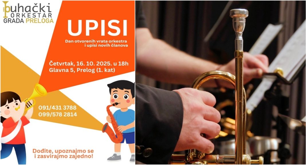 Dan otvorenih vrata i upisi novih članova Puhačkog orkestra Grada Preloga Dan otvorenih vrata i upisi novih članova Puhačkog orkestra Grada Preloga