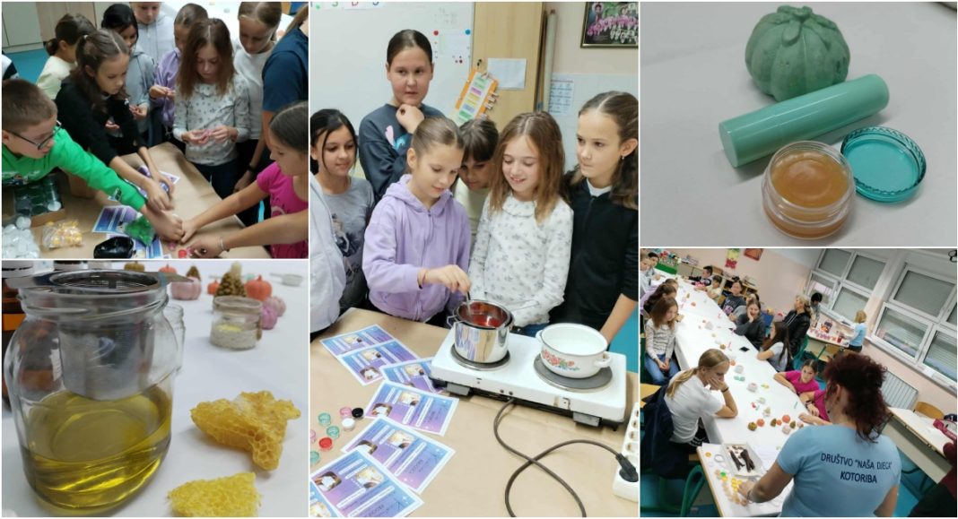 FOTO Mali majstori prirode: Djeca u Kotoribi izrađivala vlastite balzame i kreme! FOTO Mali majstori prirode: Djeca u Kotoribi izrađivala vlastite balzame i kreme!