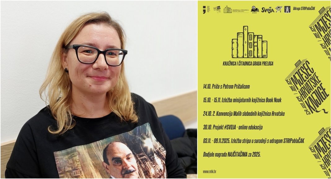 Prelog ponosan: Maja Lesinger ambasadorica Mjeseca hrvatske knjige 2025. Prelog ponosan: Maja Lesinger ambasadorica Mjeseca hrvatske knjige 2025.