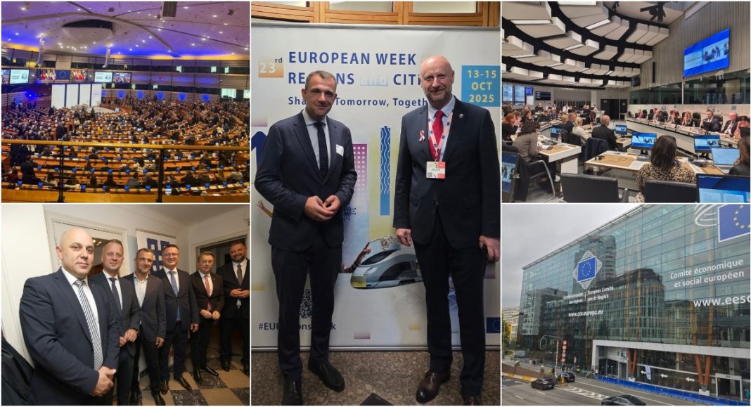 FOTO Međimurje predstavljeno na Europskom tjednu regija i gradova u Bruxellesu FOTO Međimurje predstavljeno na Europskom tjednu regija i gradova u Bruxellesu