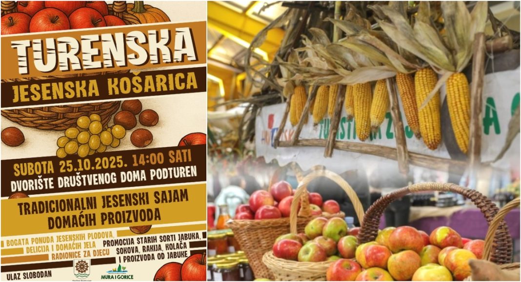 FOTO ‘Turenska jesenska košarica’ donosi sajam domaćih proizvoda, okusa i običaja Međimurja FOTO ‘Turenska jesenska košarica’ donosi sajam domaćih proizvoda, okusa i običaja Međimurja