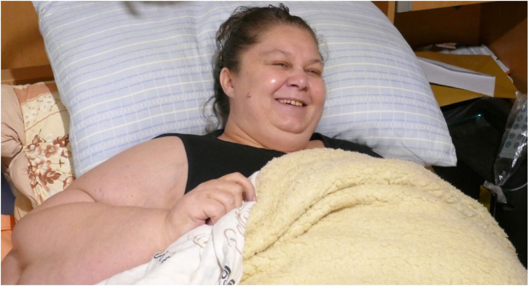 Ovo je prvi osmijeh Svetlane iz Sitnica kod Murskog Središća, koja zbog svojih 240 kilograma nije mogla ustati iz kreveta, a danas hoda! Ovo je prvi osmijeh Svetlane iz Sitnica kod Murskog Središća, koja zbog svojih 240 kilograma nije mogla ustati iz kreveta, a danas hoda!