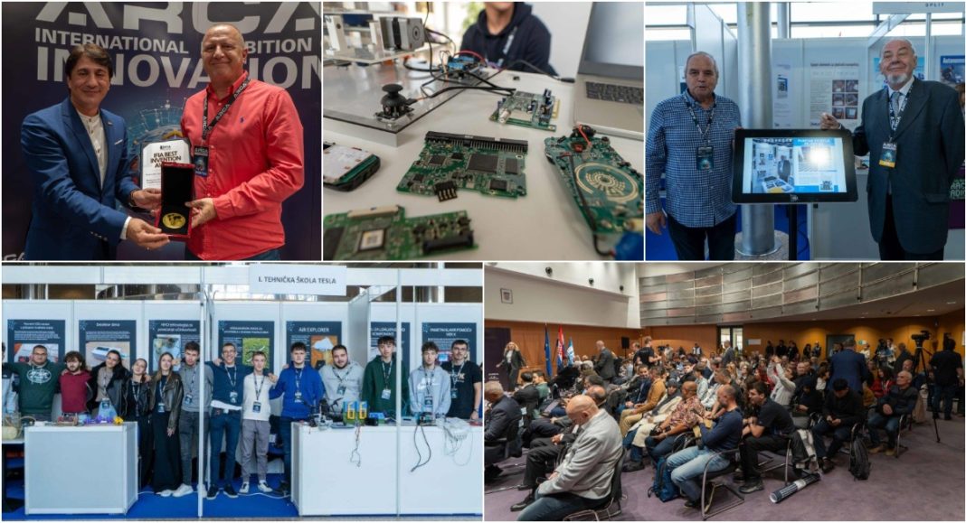 FOTO Hrvatska zajednica inovatora održala 23. međunarodnu izložbu inovacija ARCA 2025 FOTO Hrvatska zajednica inovatora održala 23. međunarodnu izložbu inovacija ARCA 2025