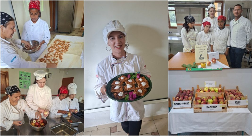 FOTO Učenice Srednje škole Prelog pokazale znanje i kreativnost u obilježavanju Dana jabuka FOTO Učenice Srednje škole Prelog pokazale znanje i kreativnost u obilježavanju Dana jabuka