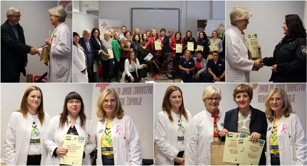 FOTO Najaktivniji sudionici nagrađeni za promicanje zdravih životnih navika FOTO Najaktivniji sudionici nagrađeni za promicanje zdravih životnih navika