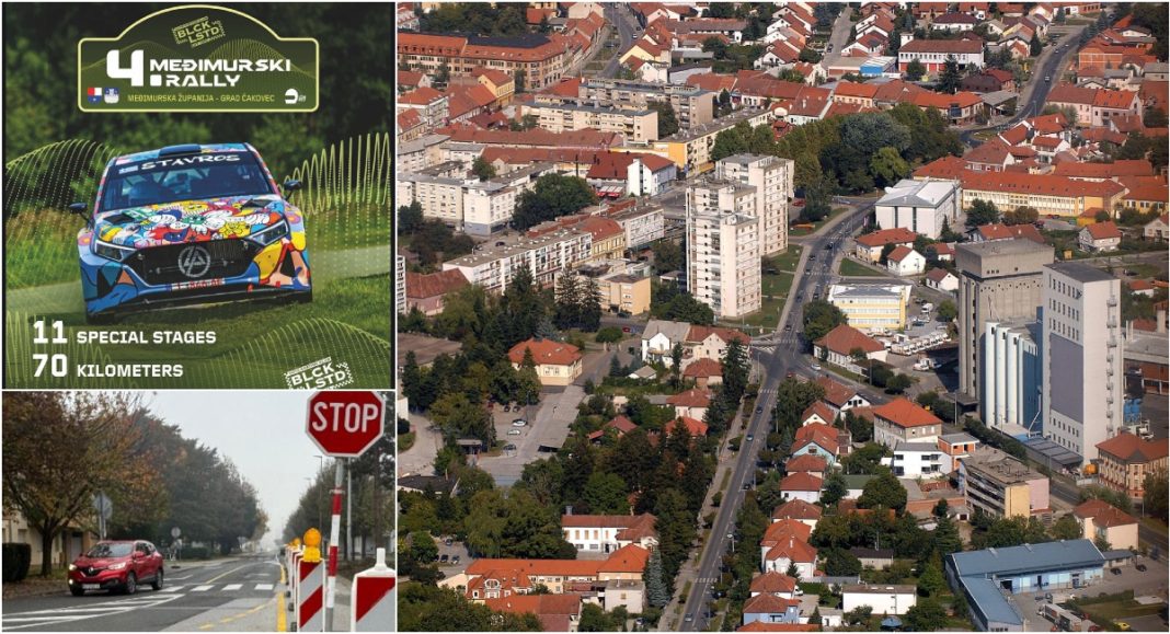 Privremena obustava prometa u nekim ulicama zbog održavanja 4. Međimurskog Rallyja Privremena obustava prometa u nekim ulicama zbog održavanja 4. Međimurskog Rallyja