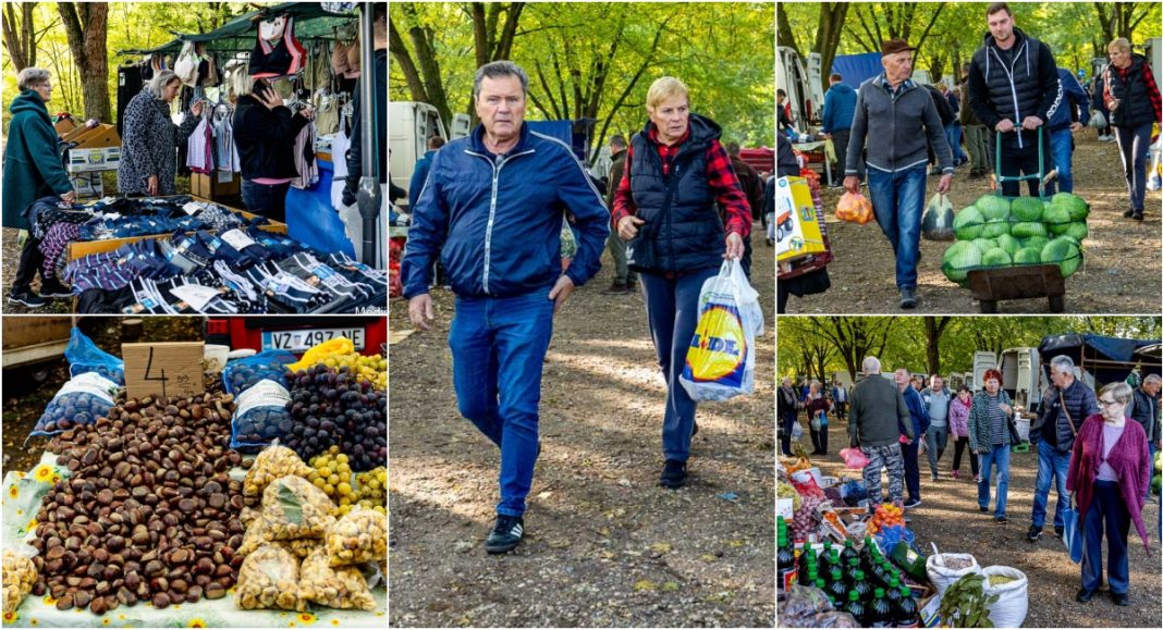 FOTO Kesteni su po 4 i 5 eura kilogram, a maruni po 7 i 8 eura kg. Mljevena crvena paprika nuđena je čak po 30 eura kg. FOTO Kesteni su po 4 i 5 eura kilogram, a maruni po 7 i 8 eura kg. Mljevena crvena paprika nuđena je čak po 30 eura kg.