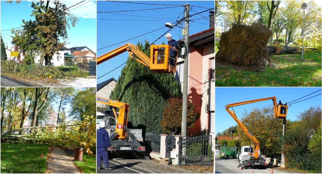 FOTO Stradala električna mreža u Gornjem Kuršancu i Mihovljanu, srušeno veliko stablo u parku Bolnice, otkinute grane u Perivoju Zrinskih…! FOTO Stradala električna mreža u Gornjem Kuršancu i Mihovljanu, srušeno veliko stablo u parku Bolnice, otkinute grane u Perivoju Zrinskih…!