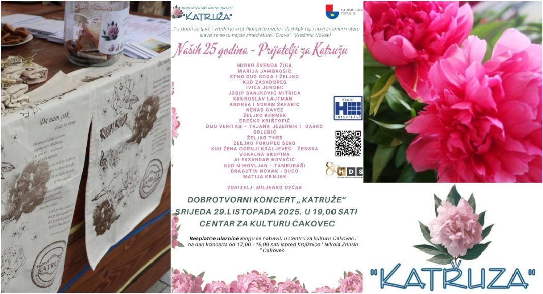 Međimurska zaklada solidarnosti Katruža obilježava 25 godina plemenitog djelovanja Međimurska zaklada solidarnosti Katruža obilježava 25 godina plemenitog djelovanja