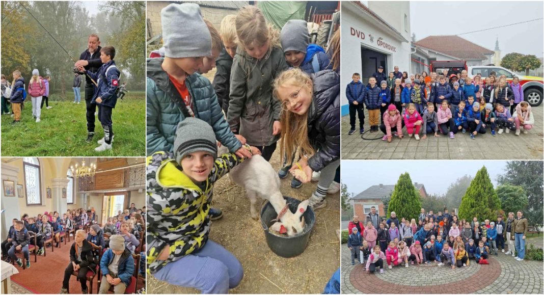 FOTO Učenici razredne nastave OŠ Draškovec na terenskoj nastavi otkrivali ljepote Oporovca FOTO Učenici razredne nastave OŠ Draškovec na terenskoj nastavi otkrivali ljepote Oporovca