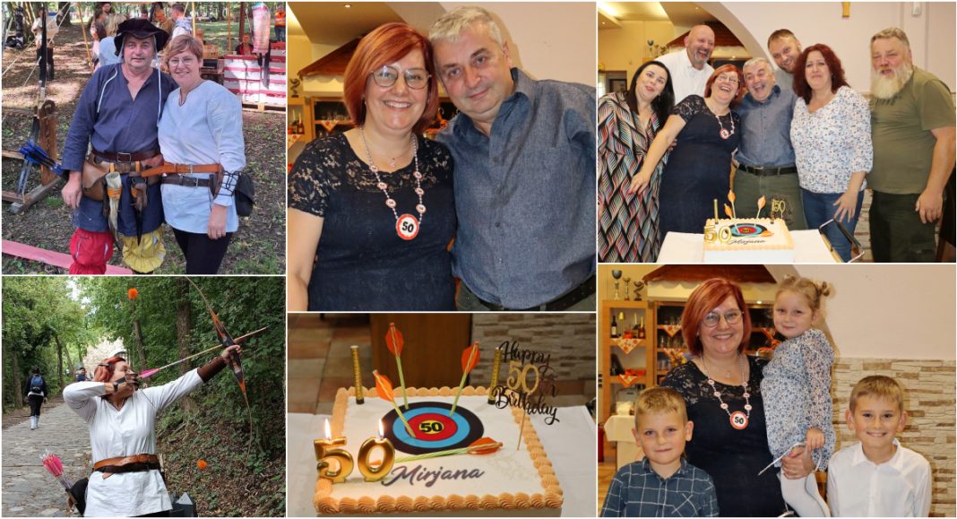 FOTO Uspješna streličarka i baka pet unuka Mirjana Nestić iz Donjeg Vidovca proslavila 50.! FOTO Uspješna streličarka i baka pet unuka Mirjana Nestić iz Donjeg Vidovca proslavila 50.!