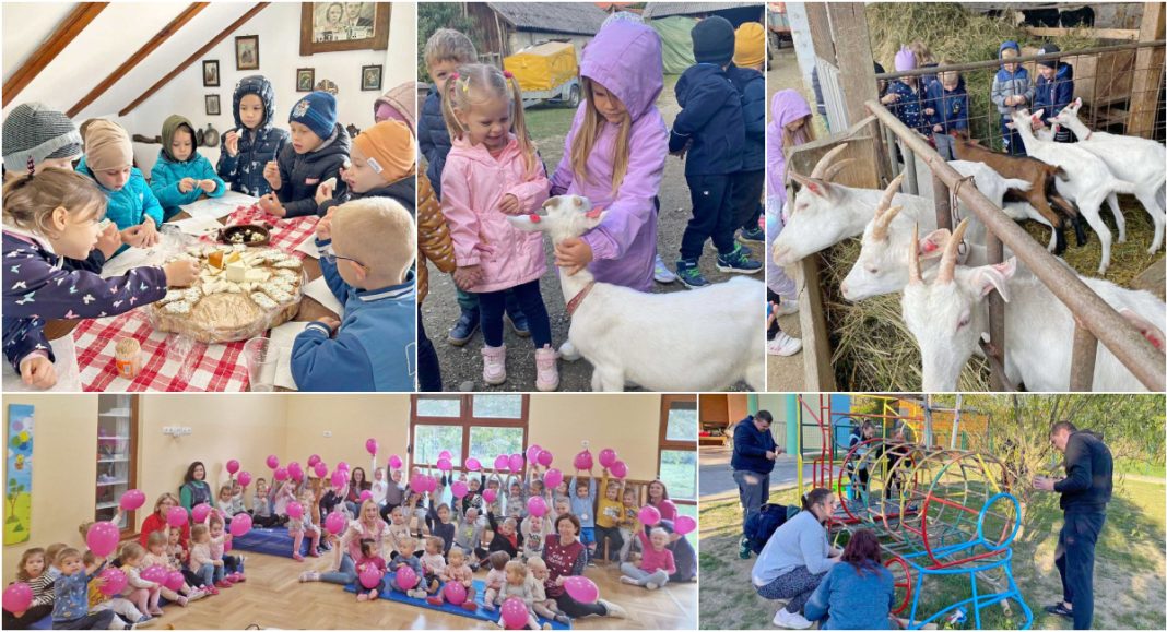 FOTO Dječji vrtić ‘Kockavica’: Nezaboravan posjet OPG-u Zadravec, uređenje dvorišta i Ružičasti listopad! FOTO Dječji vrtić ‘Kockavica’: Nezaboravan posjet OPG-u Zadravec, uređenje dvorišta i Ružičasti listopad!