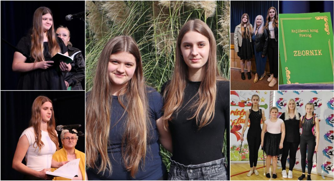 FOTO Svestrane sestre Helena i Izabela Perhoč najmlađe su članice Književnog kruga Prelog FOTO Svestrane sestre Helena i Izabela Perhoč najmlađe su članice Književnog kruga Prelog