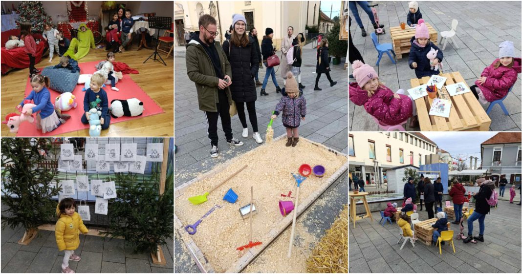 FOTO/VIDEO Čakovec duh blagdana prenosi i na najmlađe BeFunky collage