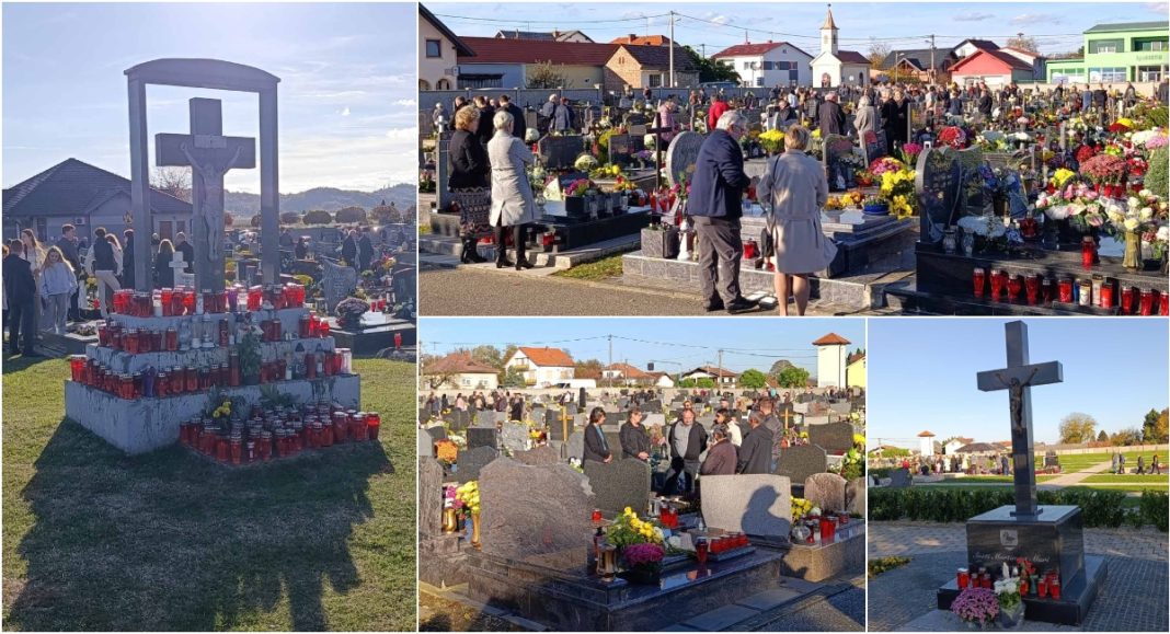 FOTO Svi sveti u znaku sjećanja i molitve na groblju u Svetom Martinu na Muri FOTO Svi sveti u znaku sjećanja i molitve na groblju u Svetom Martinu na Muri