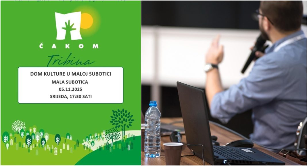 Zelena pitanja na stolu: ČAKOM poziva mještane na tribinu 5. studenoga Zelena pitanja na stolu: ČAKOM poziva mještane na tribinu 5. studenoga