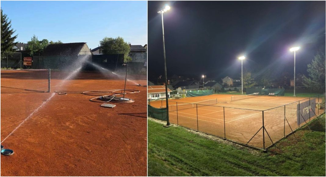 Uz podršku Općine, Teniski klub Pribislavec dobiva reflektore i sustav navodnjavanja Uz podršku Općine, Teniski klub Pribislavec dobiva reflektore i sustav navodnjavanja