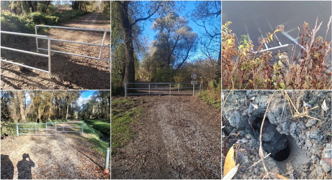 FOTO Oštećena rampa na Šetnici sv. Barbare uz rijeku Muru – Grad Mursko Središće apelira na građane FOTO Oštećena rampa na Šetnici sv. Barbare uz rijeku Muru – Grad Mursko Središće apelira na građane