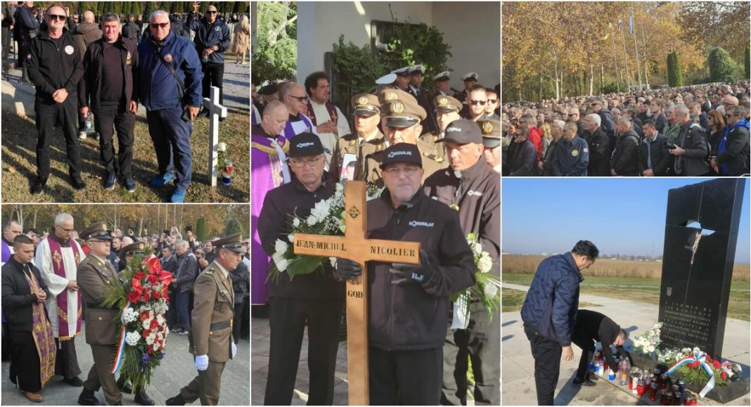 FOTO U Vukovaru pokopan Jean-Michel Nicolier – počast mu odali i međimurski branitelji FOTO U Vukovaru pokopan Jean-Michel Nicolier – počast mu odali i međimurski branitelji