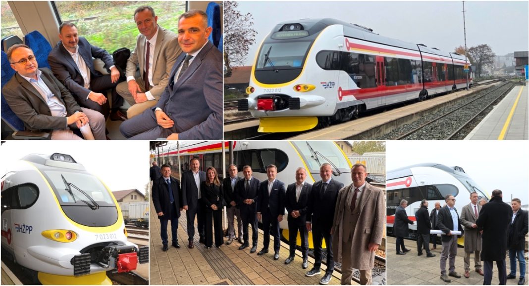 FOTO Pušten u promet novi Končarov vlak koji povezuje sjever Hrvatske FOTO Pušten u promet novi Končarov vlak koji povezuje sjever Hrvatske