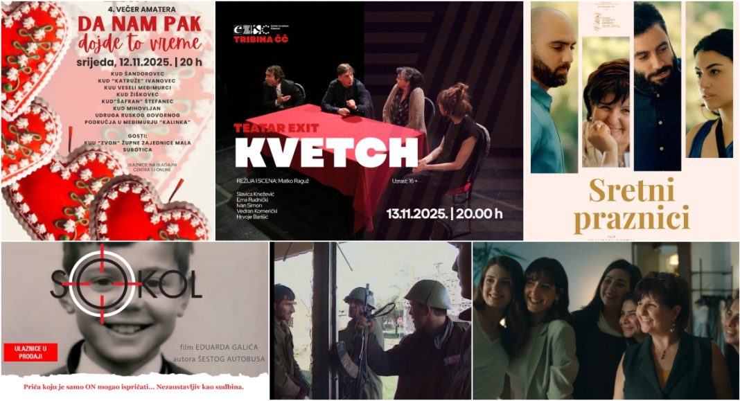 Kazalište, folklor i filmovi u Centru za kulturu – pogledajte što vas sve očekuje ovoga tjedna Kazalište, folklor i filmovi u Centru za kulturu – pogledajte što vas sve očekuje ovoga tjedna