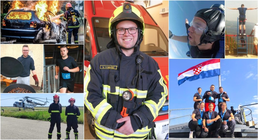 FOTO Skače iz helikoptera, obožava bungee jumping, planinari i bez problema istrči 198 stepenica vukovarskog Vodotornja! BeFunky collage 2025 11 15T164541.882