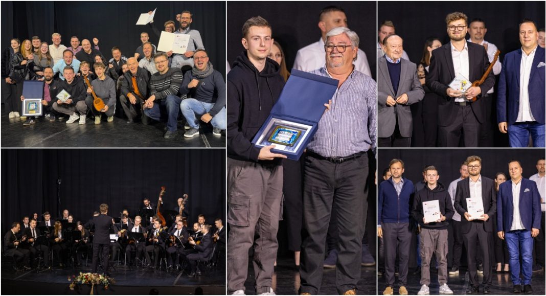 FOTO Županijski tamburaški orkestar „Stjepan Bujan Stipić“ osvojio Grand prix u Dugom Selu! BeFunky collage 2025 11 17T094607.768