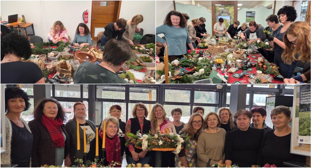 Bajkovita radionica u Štrigovi: Nastali predivni adventski vjenčići BeFunky collage 2025 11 25T160324.899