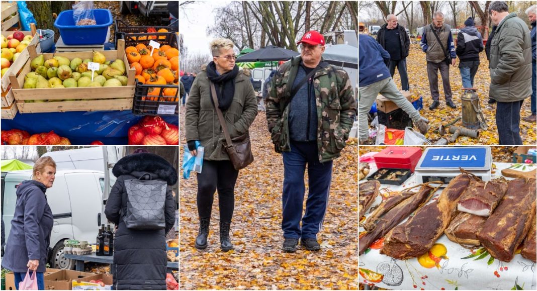 FOTO Čili papričice nuđene su po 10 eura kg, bijeli grah tetovac po 5, batat po 2, šljive po 2, grožđe po 3 eura kg…! BeFunky collage 2025 11 26T155854.848