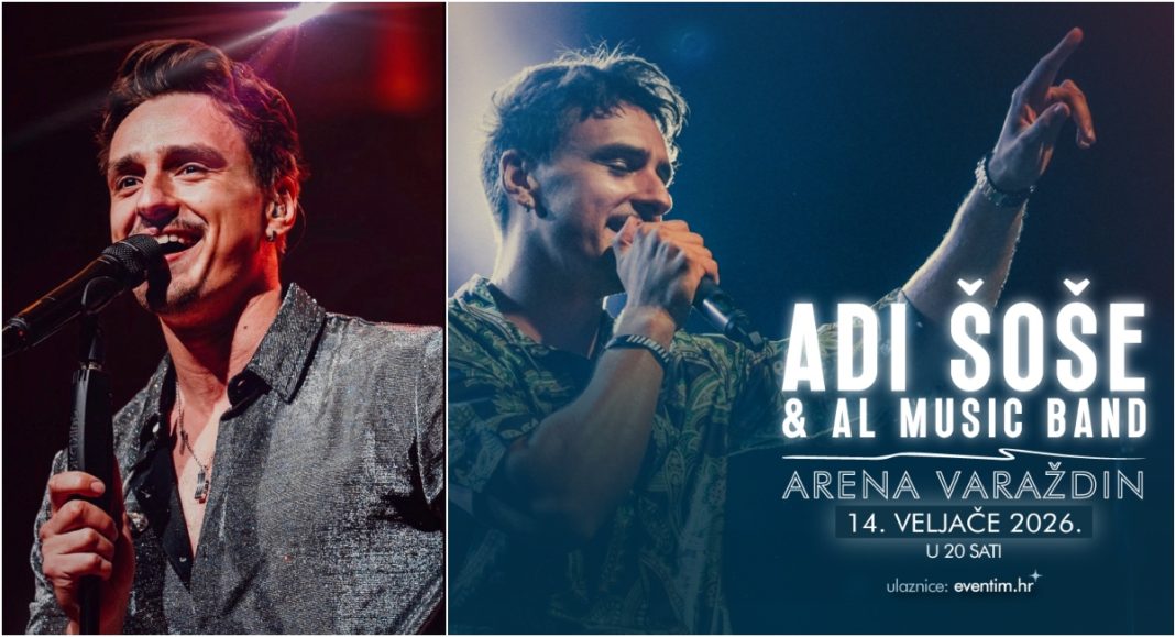 VIDEO Adi Šoše, ususret varaždinskom koncertu, predstavlja novi singl ‘Baila’ BeFunky collage 2025 11 28T120817.324