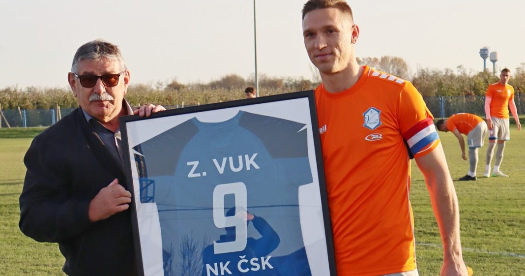 VIDEO Čehovec nikad ponosniji: Matej Vuk vratio se kao kapetan Varaždina BeFunky collage