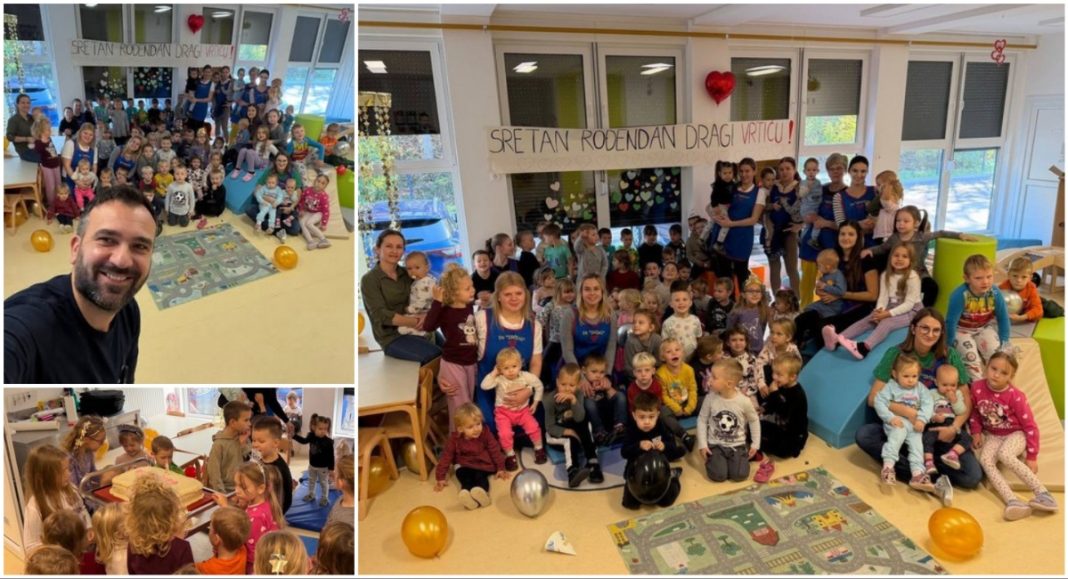 FOTO Dječji vrtić ‘Srčeko’ iz Vratišinca proslavio prvi rođendan uz tortu, pjesmu i puno dječjeg smijeha! FOTO Dječji vrtić ‘Srčeko’ iz Vratišinca proslavio prvi rođendan uz tortu, pjesmu i puno dječjeg smijeha!