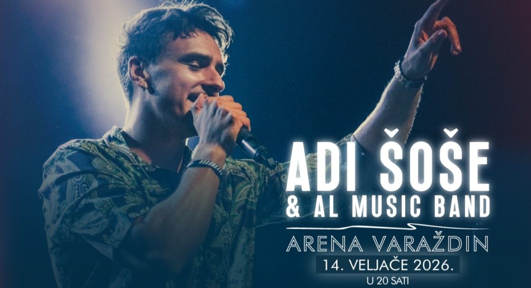 Nakon prošlogodišnjih šest rasprodanih večeri u Lisinskom, Šoše najavljuje nastup u Areni Varaždin GLAVNA
