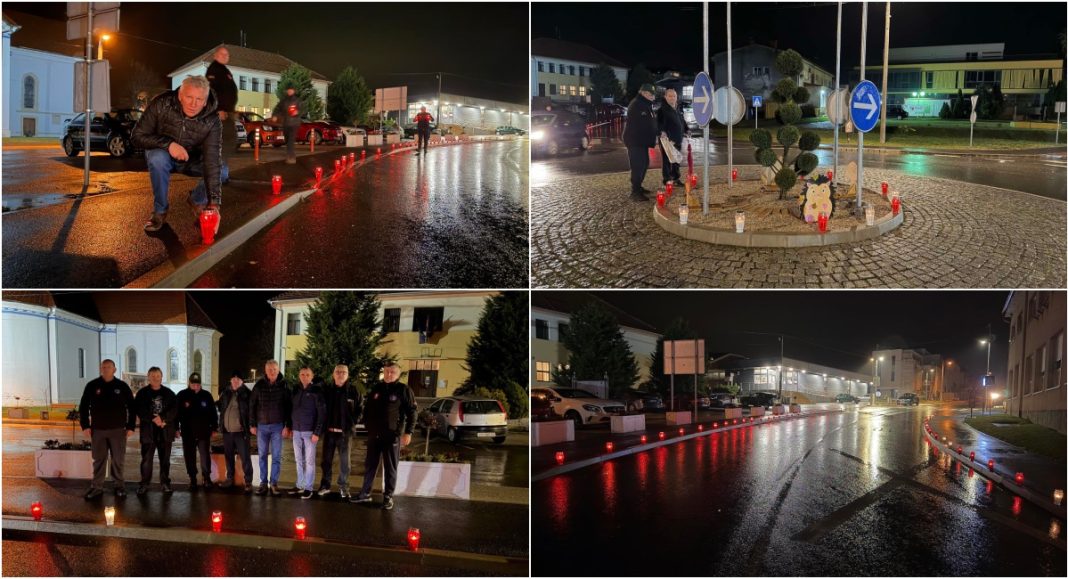 FOTO Zapaljene svijeće u znak sjećanja i dubokog poštovanja prema svim žrtvama Domovinskog rata GLAVNA