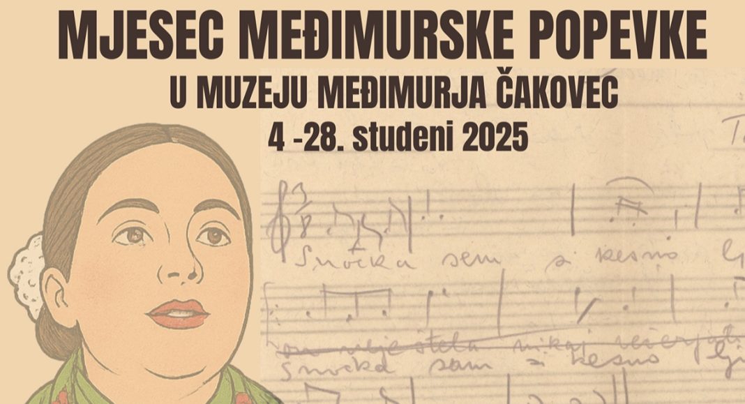 U Riznici Međimurja odzvanjat će međimurska popevka i melos GLAVNA