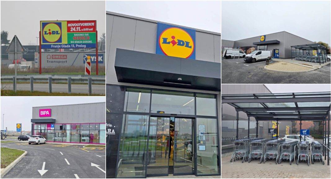 FOTO U Prelogu se 24.11., u sklopu Retail Parka Prelog, otvara Lidl, a tu se seli i Bipa iz centra grada! GLAVNA