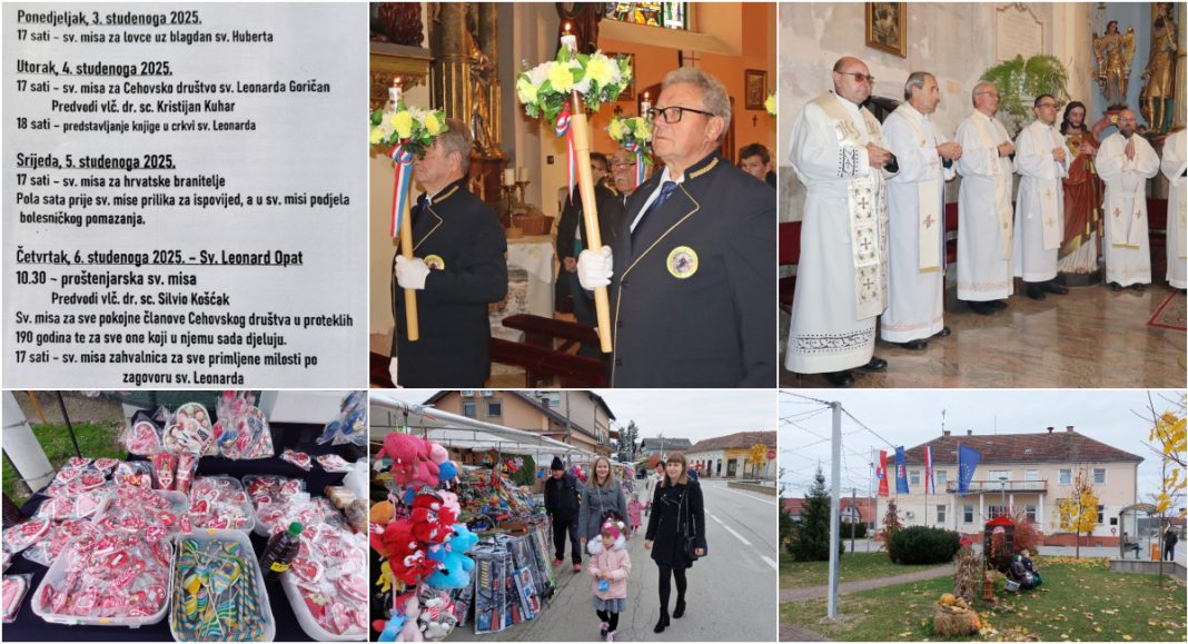 Od 3. do 6. studenoga, Goričan slavi svog zaštitnika, sv. Leonarda Opata Od 3. do 6. studenoga, Goričan slavi svog zaštitnika, sv. Leonarda Opata